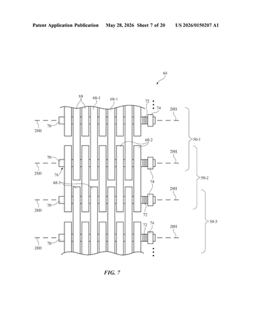 Apple Patents a Hinge That Keeps a Foldable Phone Folding Smoothly patent drawing, sheet 7