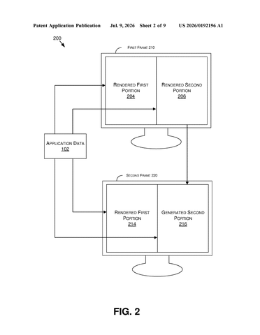 Nvidia Patent Uses AI to Fill Rendering Gaps in Graphics Processing patent drawing, sheet 2