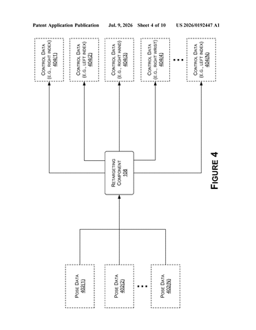 Nvidia Patent Covers Humanoid Robot Control via Human Motion Capture Teleoperation patent drawing, sheet 4