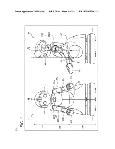 Sony Patent Targets Smarter Personalized Content Delivery for Nursing Care Robots patent drawing, sheet 1