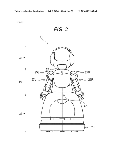 Sony Patent Targets Smarter Personalized Content Delivery for Nursing Care Robots patent drawing, sheet 2