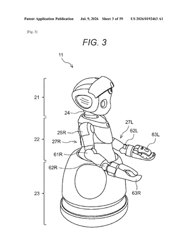Sony Patent Targets Smarter Personalized Content Delivery for Nursing Care Robots patent drawing, sheet 3