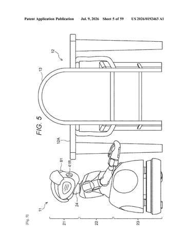 Sony Patent Targets Smarter Personalized Content Delivery for Nursing Care Robots patent drawing, sheet 5