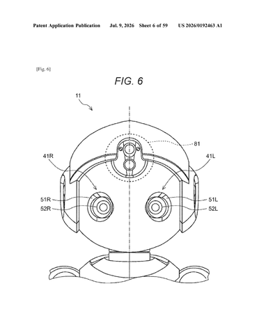 Sony Patent Targets Smarter Personalized Content Delivery for Nursing Care Robots patent drawing, sheet 6