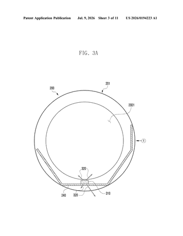 Samsung Patents a Glow-Around-the-Edge System for Slimmer Smartwatches patent drawing, sheet 3