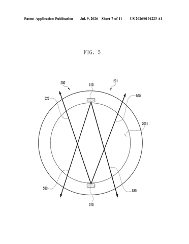 Samsung Patents a Glow-Around-the-Edge System for Slimmer Smartwatches patent drawing, sheet 7