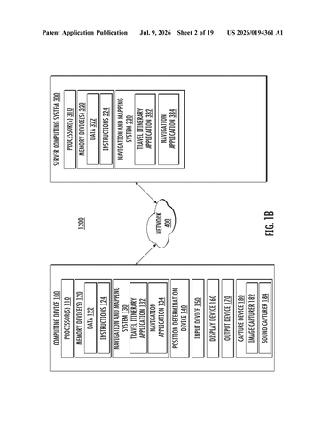 Google Patent Reveals AI That Builds Custom Travel Itineraries From Map Images patent drawing, sheet 2