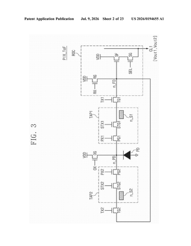 Samsung Patents a Camera Chip That Stops Excess Light From Blurring Distance Measurements patent drawing, sheet 2