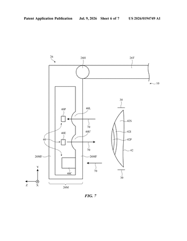 Apple Patents Headset That Tracks Exactly Where Your Eyes Are Looking patent drawing, sheet 6