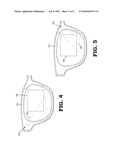 Google Patent Filing Reveals Waveguide Design That Could Shrink AR Glasses Lenses patent drawing, sheet 3