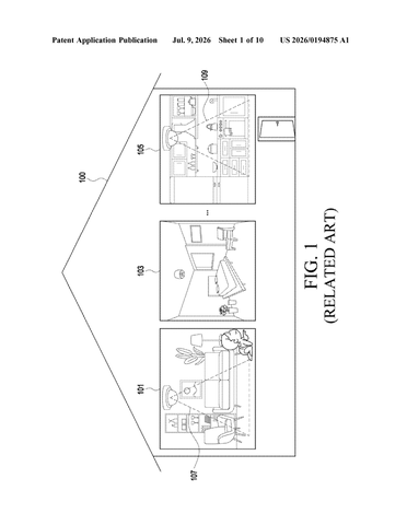 Samsung Patents a Smart Home Network That Tracks Your Movements Room to Room patent drawing, sheet 1