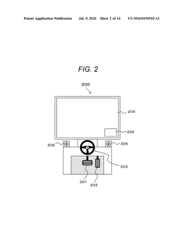 Sony Patent Uses One Car’s Road Data to Automatically Guide the Next patent drawing, sheet 2