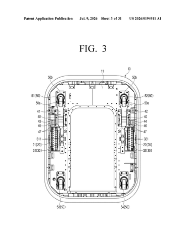 Samsung Patents a Robot That Shakes Its Own Wheels Free When It Gets Stuck patent drawing, sheet 3