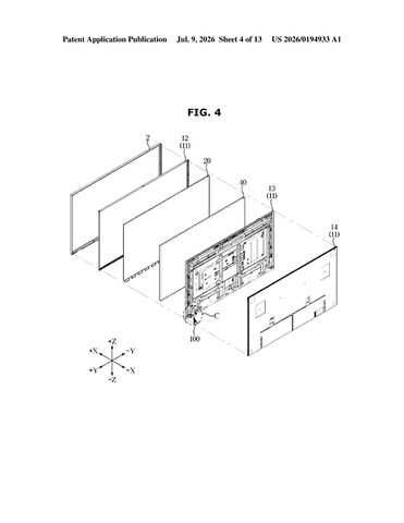 Samsung Patent: Hidden Sensors Reposition Automatically When Display Bezel Is Swapped patent drawing, sheet 4