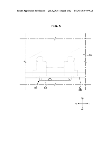 Samsung Patent: Hidden Sensors Reposition Automatically When Display Bezel Is Swapped patent drawing, sheet 5