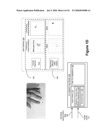 Meta Files Patent for Wearable Tech That Learns to Shorten Typing Sequences patent drawing, sheet 4