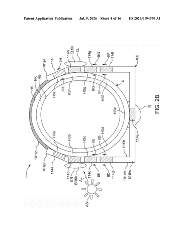 Apple Patent Reveals a Head-Worn Device That Reads Your Face to Control It patent drawing, sheet 4