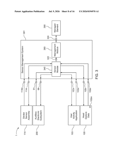 Apple Patent Reveals a Head-Worn Device That Reads Your Face to Control It patent drawing, sheet 8