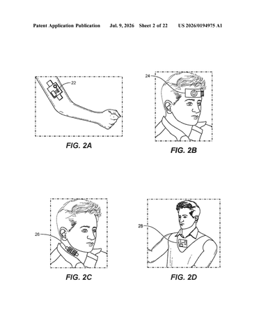 Meta Patent: Wrist Gesture Summons a People-Management Menu Inside Your Headset patent drawing, sheet 2