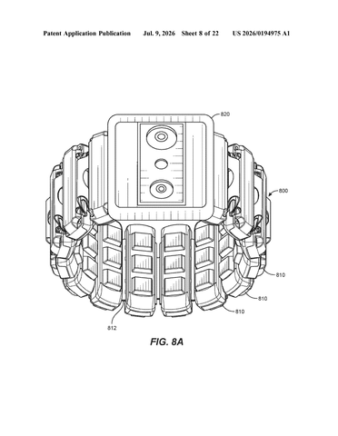 Meta Patent: Wrist Gesture Summons a People-Management Menu Inside Your Headset patent drawing, sheet 8
