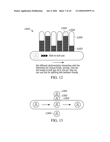 Google Patents a Payment Slider That Reacts Live as You Swipe patent drawing, sheet 7
