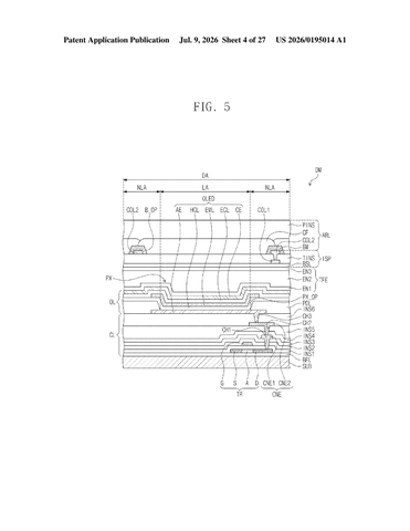 Samsung Patent Introduces Layered Electrode Design to Separate Pen and Touch Sensing patent drawing, sheet 4