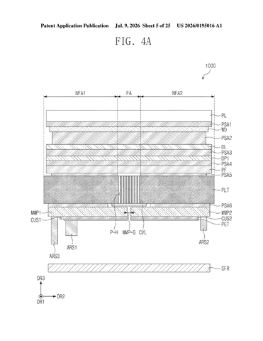 Samsung’s New Patent Lets a Stylus and Your Finger Share the Same Screen Layer patent drawing, sheet 5