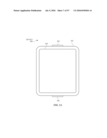 Apple Patents a Home Screen Widget That Shows When Family Members Are Active on Their Devices patent drawing, sheet 7