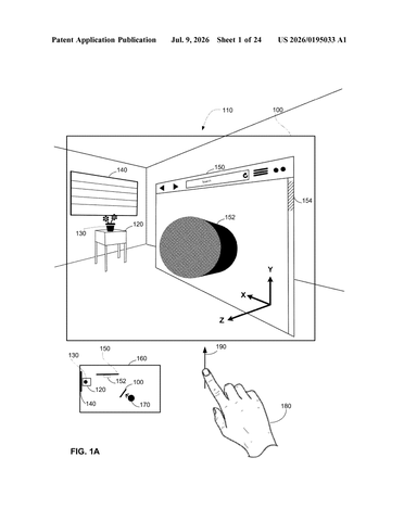 Apple Files Patent to Stop 3D Content From Blocking Your Browser View patent drawing, sheet 1