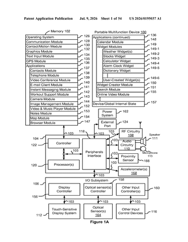 Apple Patents a Way to Control a Touchscreen Without Ever Touching It patent drawing, sheet 1