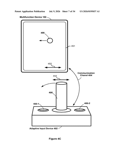 Apple Patents a Way to Control a Touchscreen Without Ever Touching It patent drawing, sheet 7