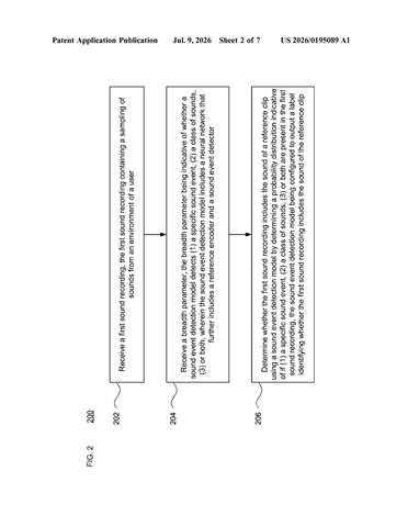Google Patent Teaches AI to Detect Sounds From a Single Audio Example patent drawing, sheet 2