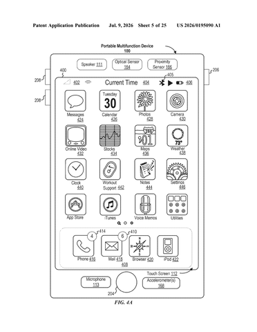 Apple Patents a Camera System That Reads Doors and Entry Points Aloud patent drawing, sheet 5
