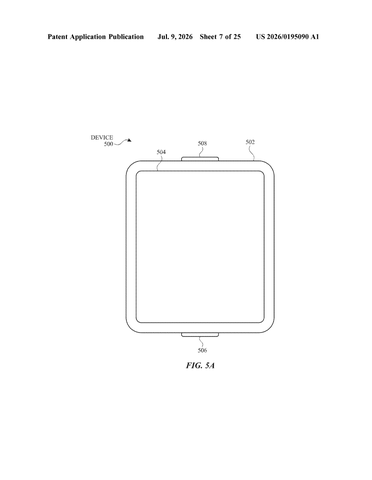 Apple Patents a Camera System That Reads Doors and Entry Points Aloud patent drawing, sheet 7