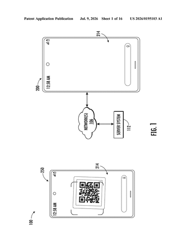 Google Patent Turns QR Codes Into Lightweight Apps Using On-Device AI patent drawing, sheet 1