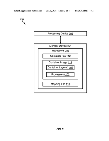 Red Hat Patents a System That Traces Running Processes Back to Their Container Layer patent drawing, sheet 3