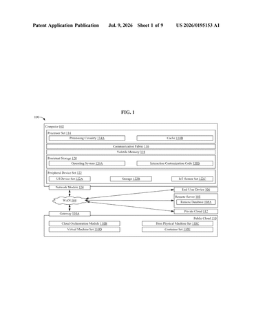 IBM Patents a System That Tells Cashiers and Staff How to Help Customers With Disabilities patent drawing, sheet 1