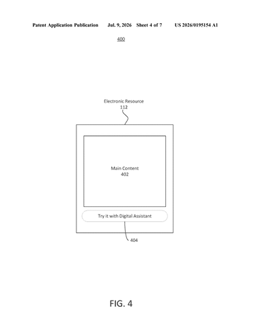 Google’s New Patent Watches What You Have Open and Surfaces Relevant Assistant Actions patent drawing, sheet 4
