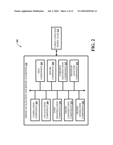 New IBM Patent Pinpoints Whether Bugs Live in Code or Tests patent drawing, sheet 2