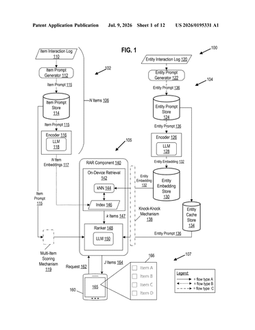 Microsoft Patent Teaches AI to Filter and Prioritize What Users See Online patent drawing, sheet 1
