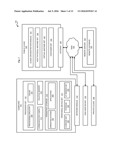 IBM Patent: AI Automatically Maps Data Relationships and Rules Without Human Involvement patent drawing, sheet 1