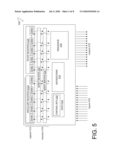 Microsoft Patents a Hybrid System That Uses Quantum Computers to Pick the Best Physics Solver patent drawing, sheet 5