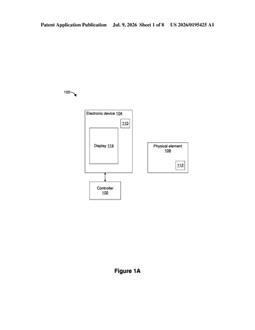 Apple Patent Seeks to Restrict AI 3D Model Creation Using Copyright Markers patent drawing, sheet 1