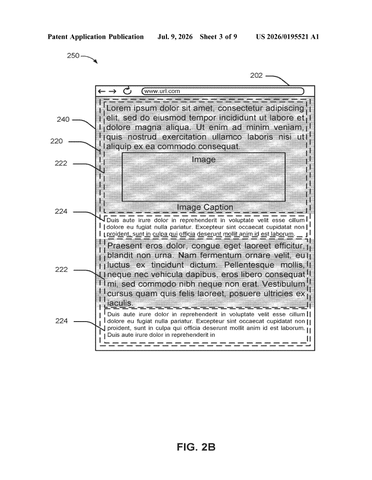 Microsoft Patent Reveals AI Tool That Strips Webpages to Your Preferences patent drawing, sheet 3