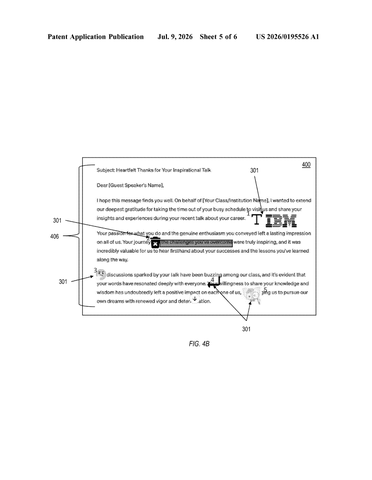 IBM Patents a Way to Edit AI-Generated Content by Drawing on It patent drawing, sheet 5