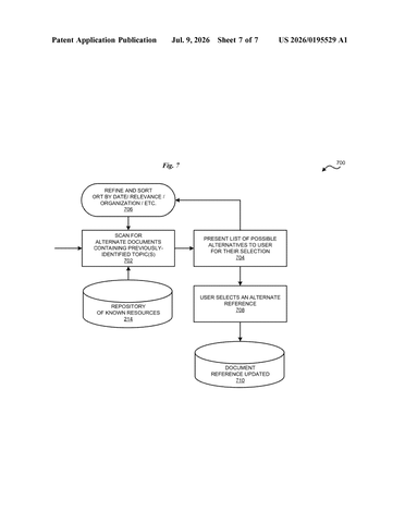 IBM Patents an AI That Finds and Fixes Dead Links Before Anyone Notices patent drawing, sheet 7