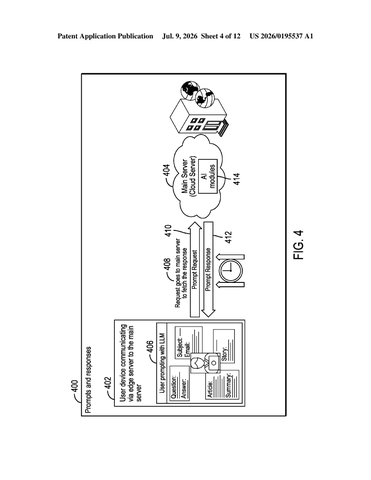 IBM Patents a System That Caches Your Next Question Before You Ask It patent drawing, sheet 4