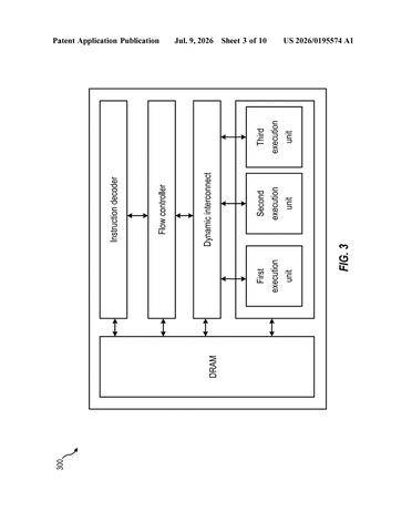 Qualcomm Patents a Memory Chip That Runs AI Calculations On Its Own patent drawing, sheet 3
