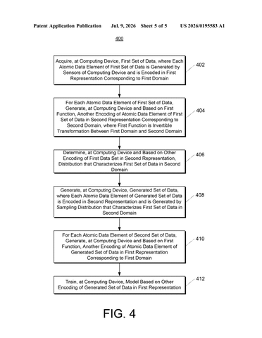 Google Patent Enables On-Device AI Learning Without Storing Real User Data patent drawing, sheet 5