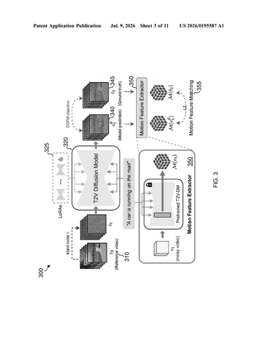 Nvidia Patent Teaches Video AI to Copy Motion From Reference Clips patent drawing, sheet 3